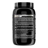 Supplement facts for Nutrex Research 100% Whey Protein Vanilla 2LBs, high-quality protein for muscle growth and recovery.